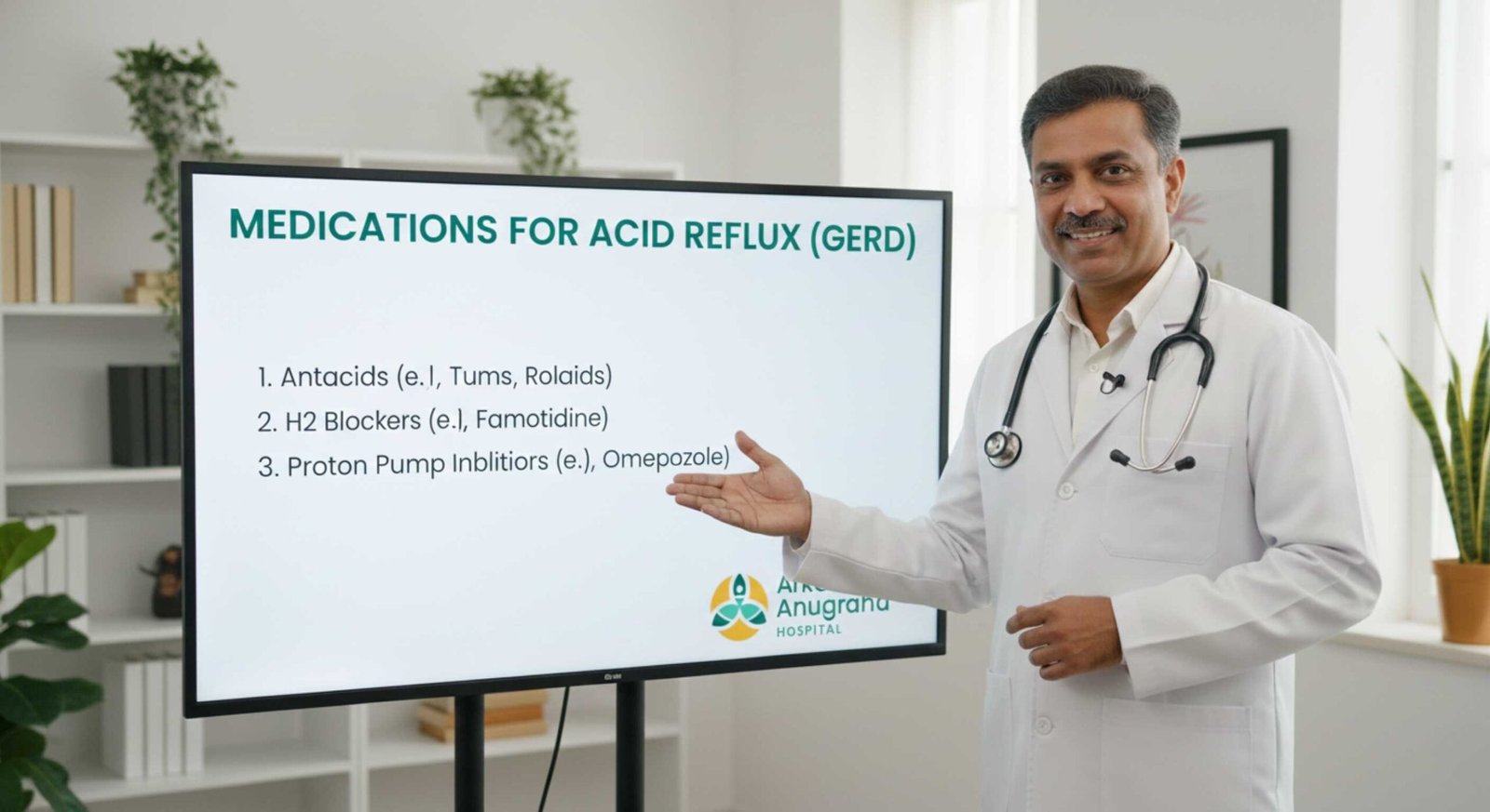Acidity doctor in Bangalore advising on best medicine for acid reflux