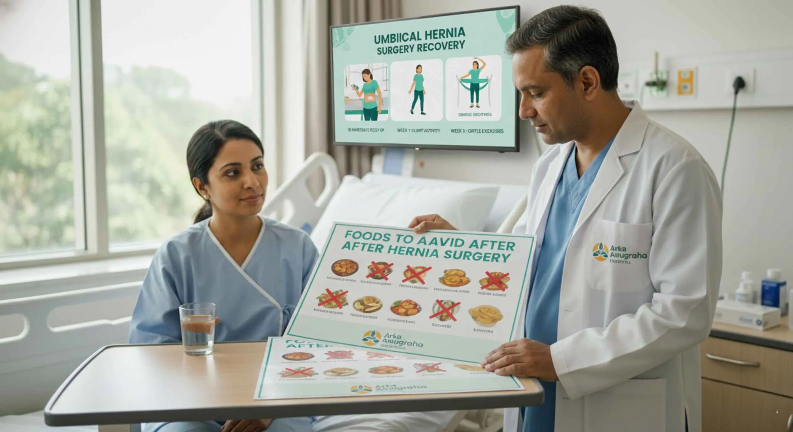 After umbilical hernia surgery pictures explaining recovery and foods to avoid after inguinal hernia surgery