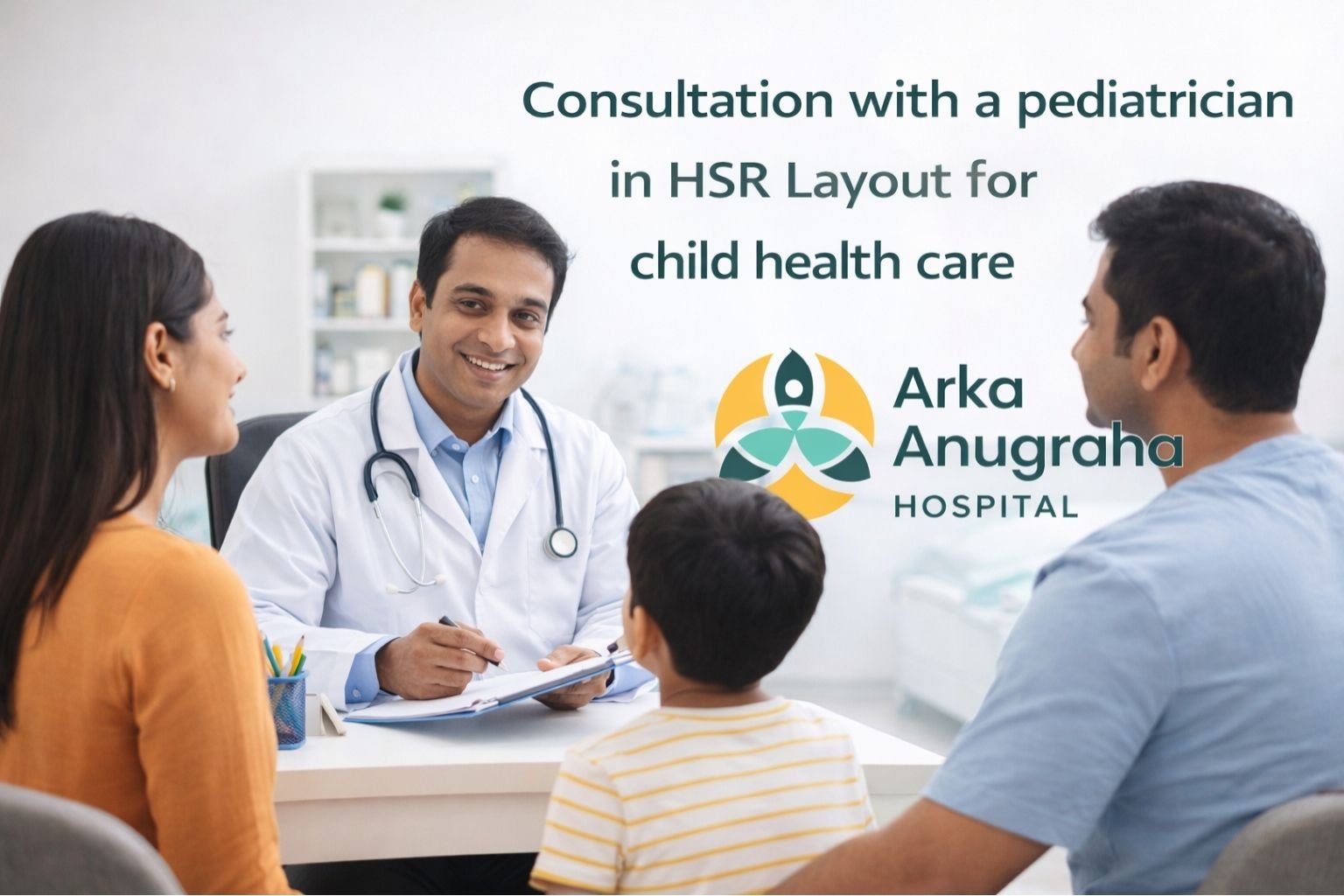 Consultation with a pediatrician in HSR Layout for child health care