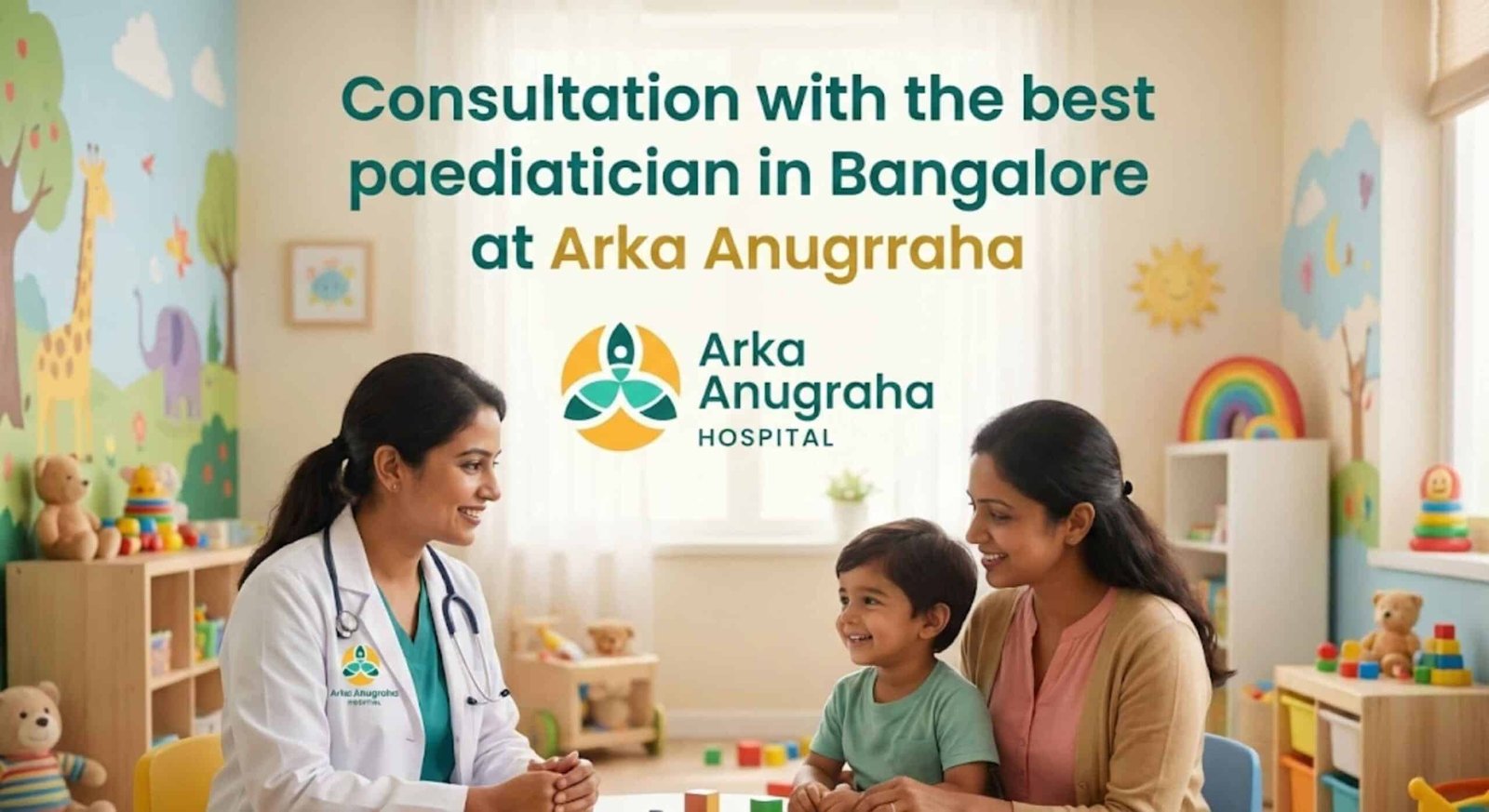 Consultation with the best paediatrician in Bangalore at Arka Anugraha