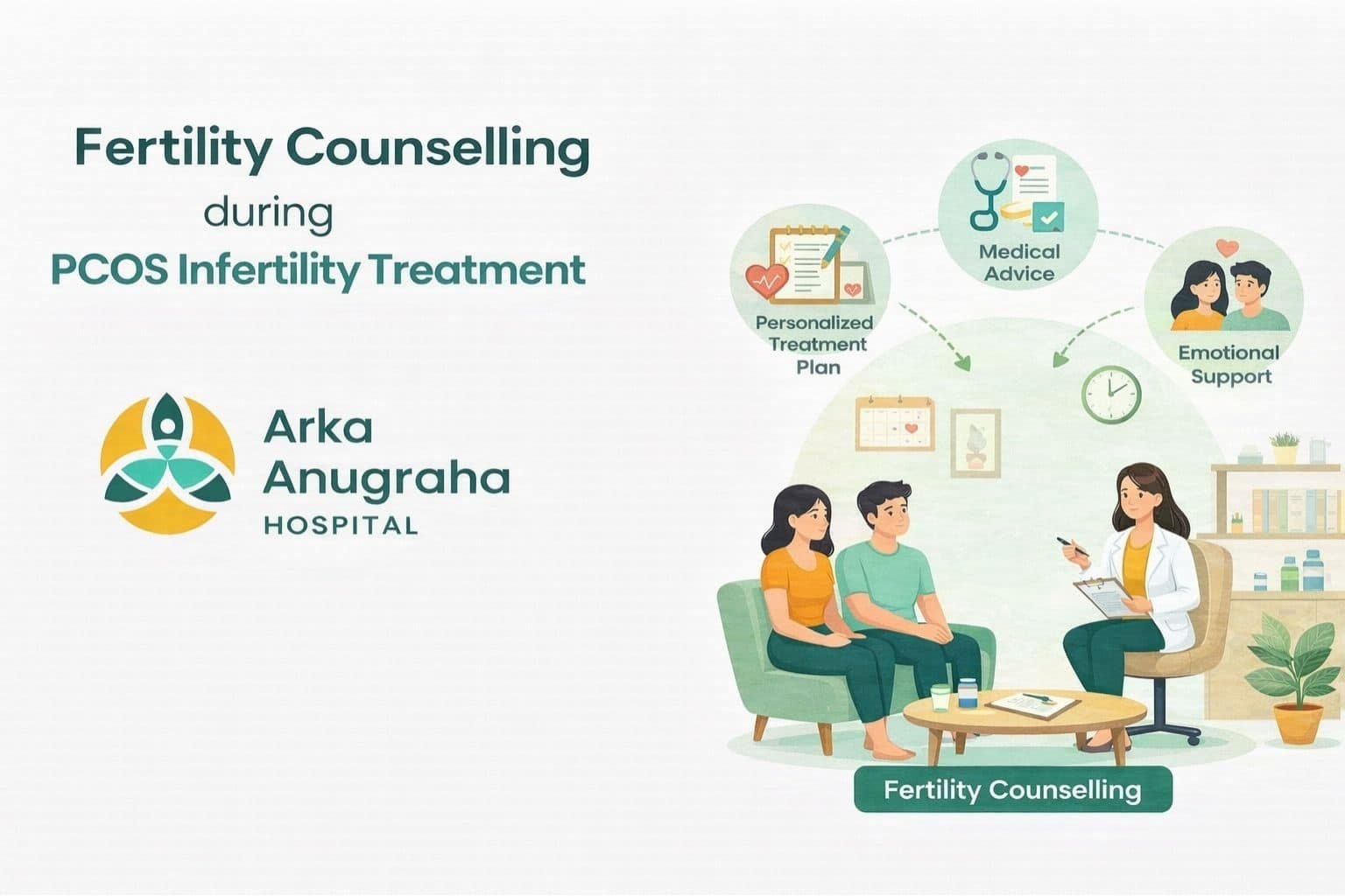 Fertility counselling during PCOS infertility treatment