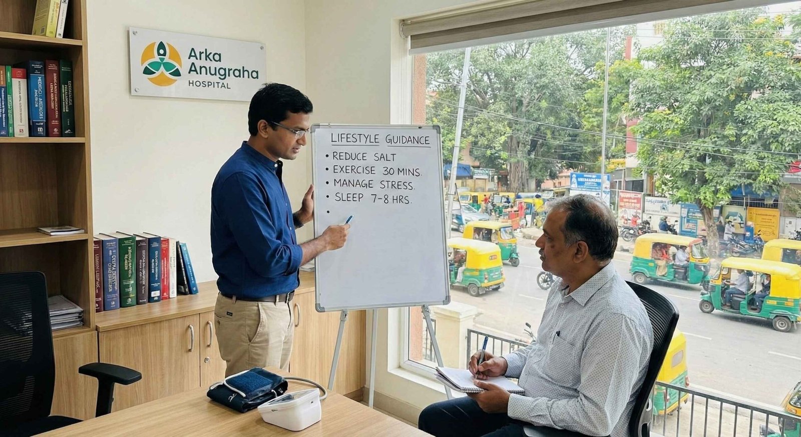 Lifestyle guidance by a hypertension specialist in Bangalore