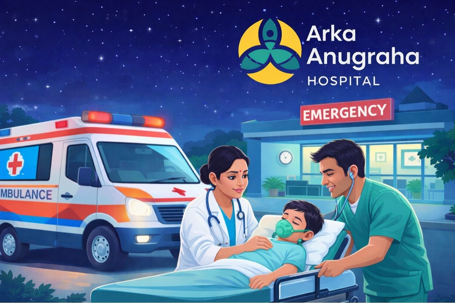 Nearby pediatric clinic offering pediatric emergency near me in Bangalore
