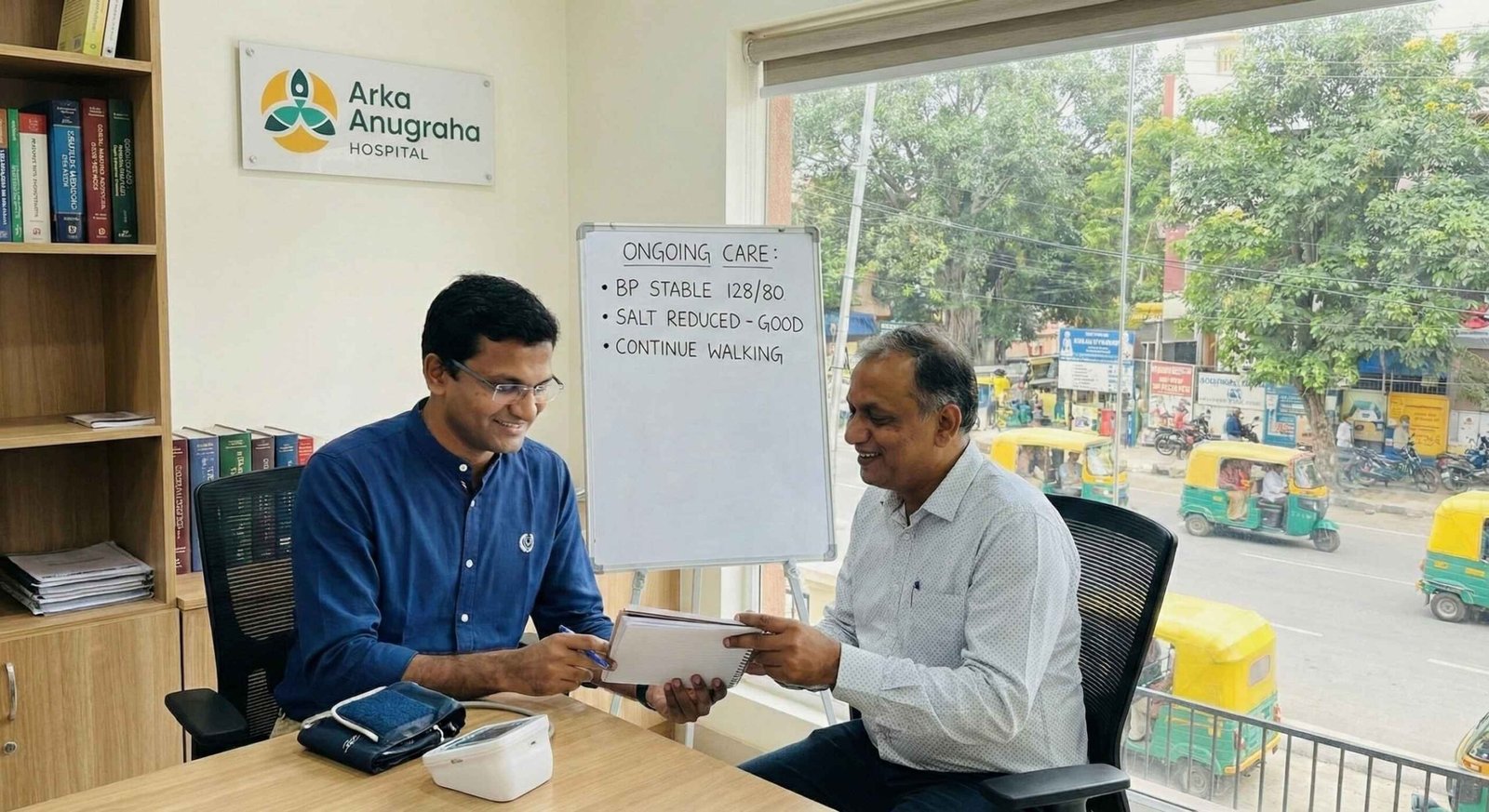 Ongoing care with a hypertension specialist in Bangalore