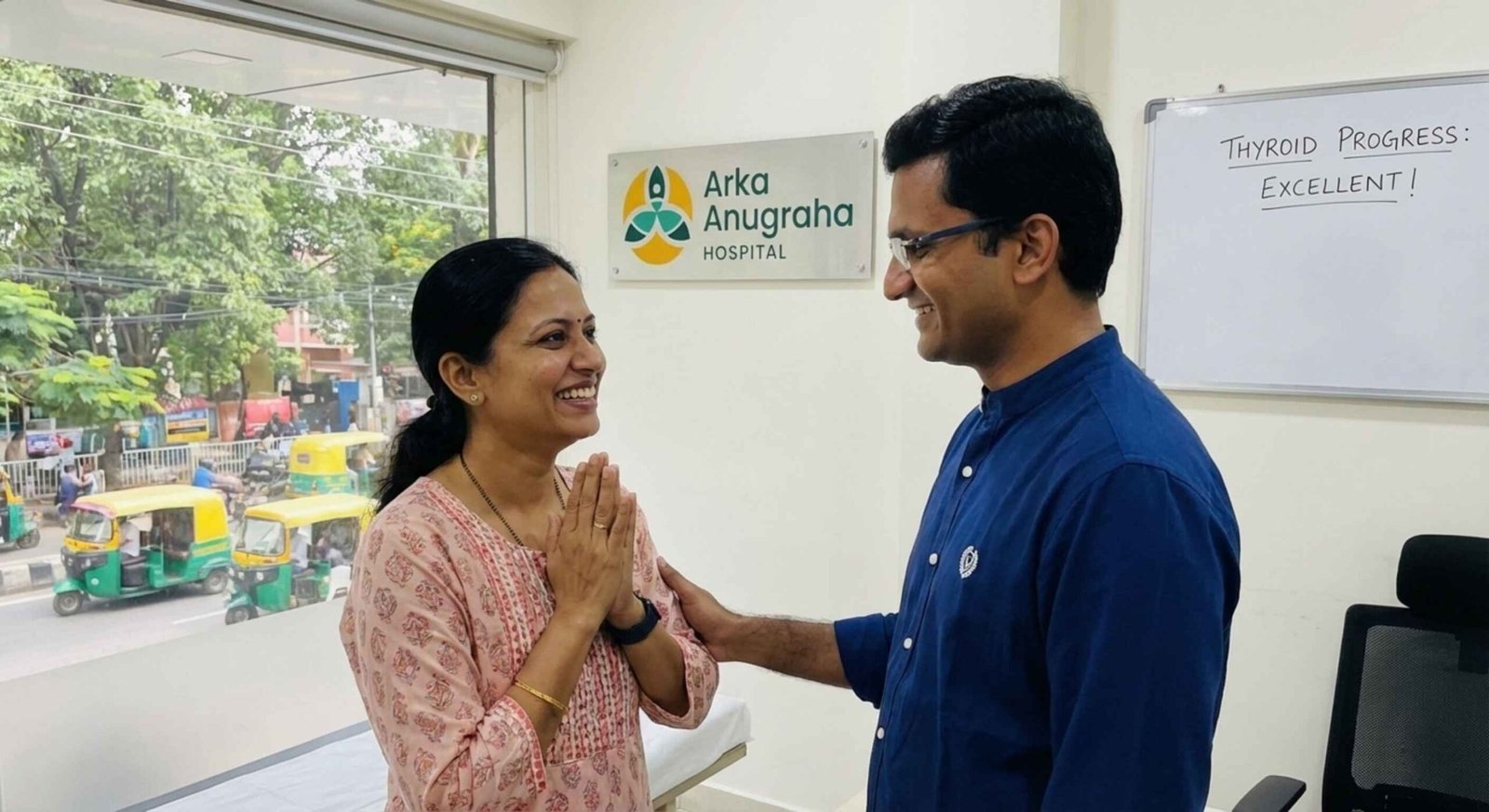 Patient confidence after consulting the best thyroid doctor in Bangalore