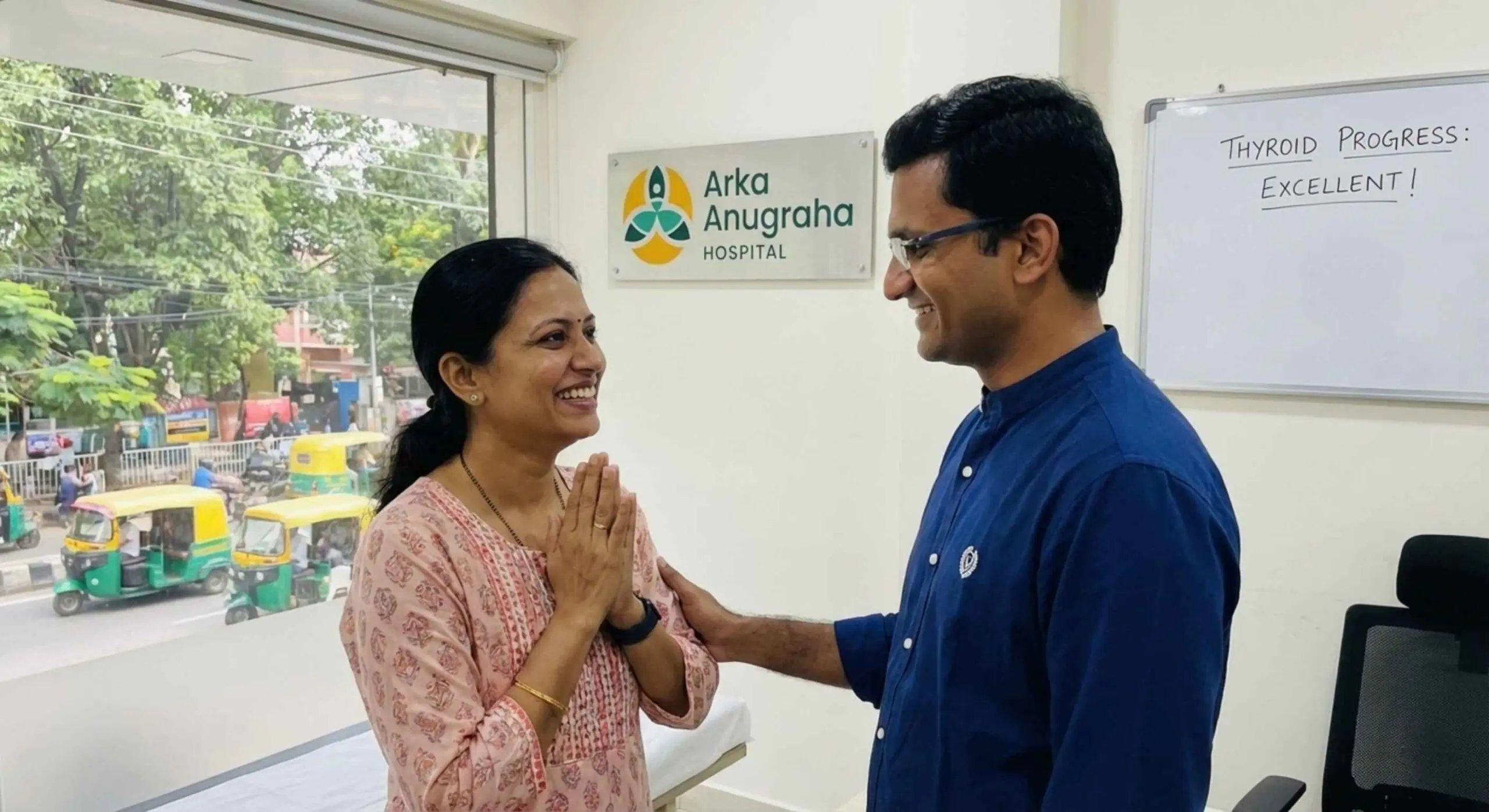 Patient confidence after consulting the best thyroid doctor in Bangalore