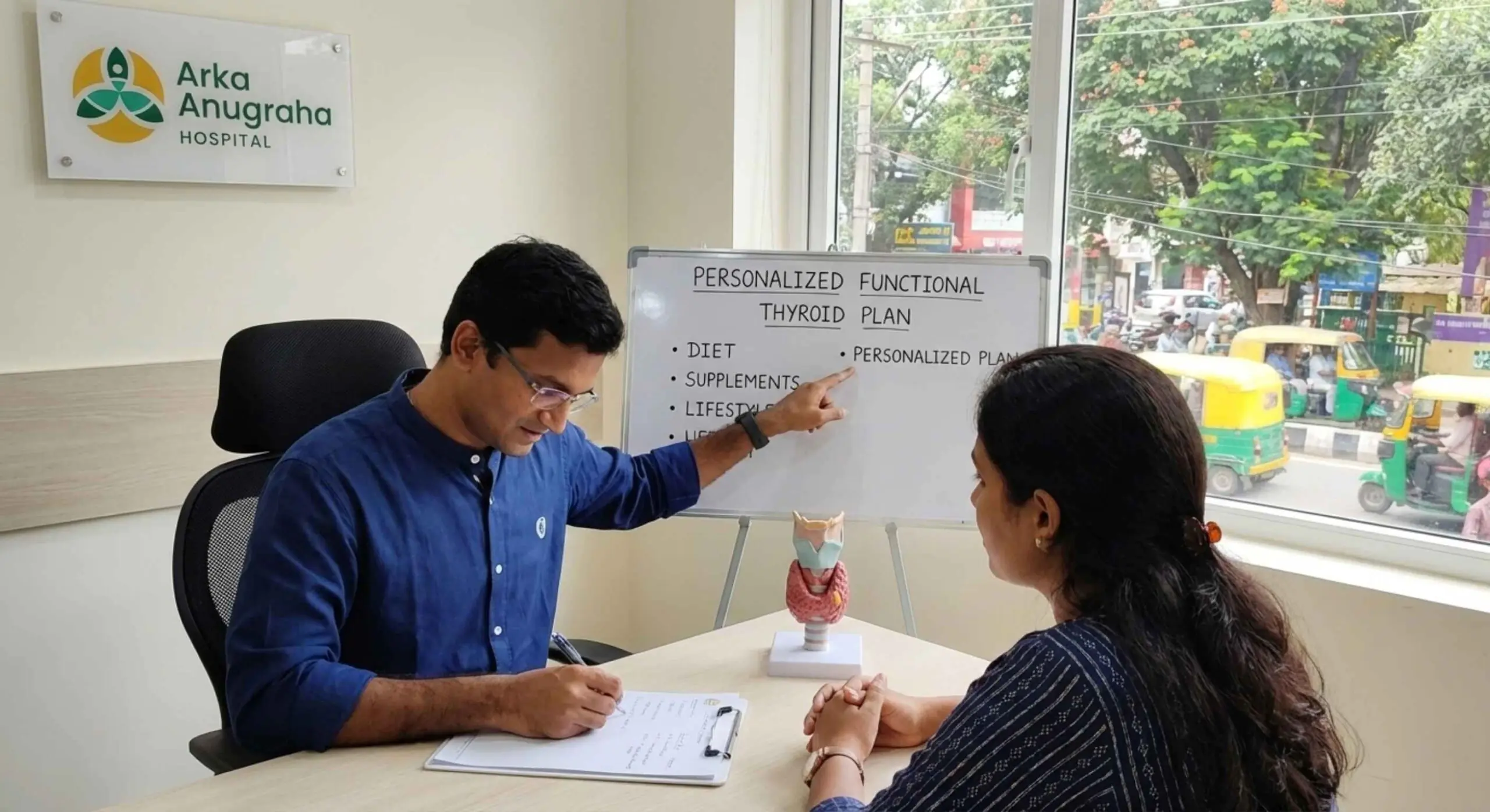 Personalised functional thyroid treatment by the best thyroid doctor in Bangalore