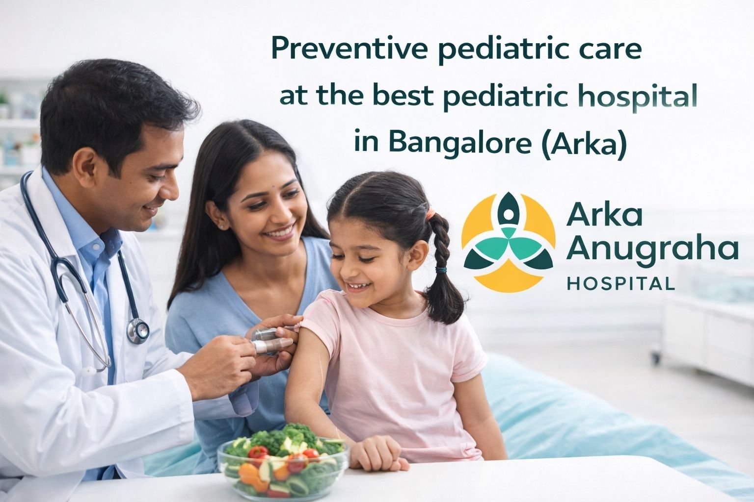 Preventive pediatric care at the best pediatric hospital in Bangalore