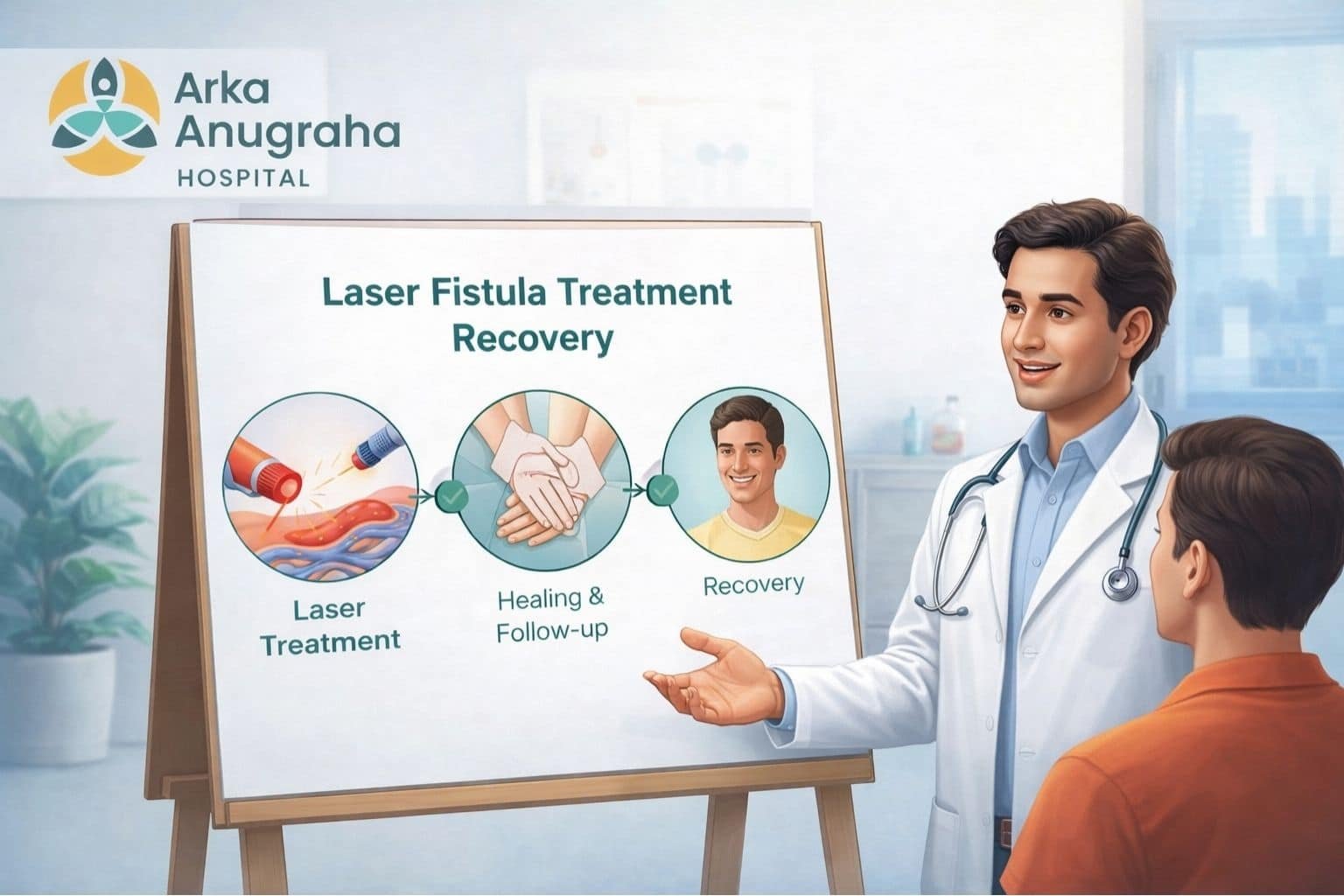 Laser-based fistula treatment near me in Bangalore explained by a specialist