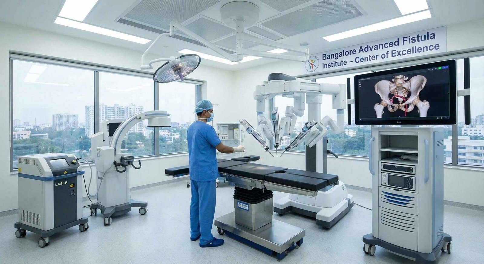 State-of-the-art facility for fistula treatment in Bangalore showcasing advanced medical technology