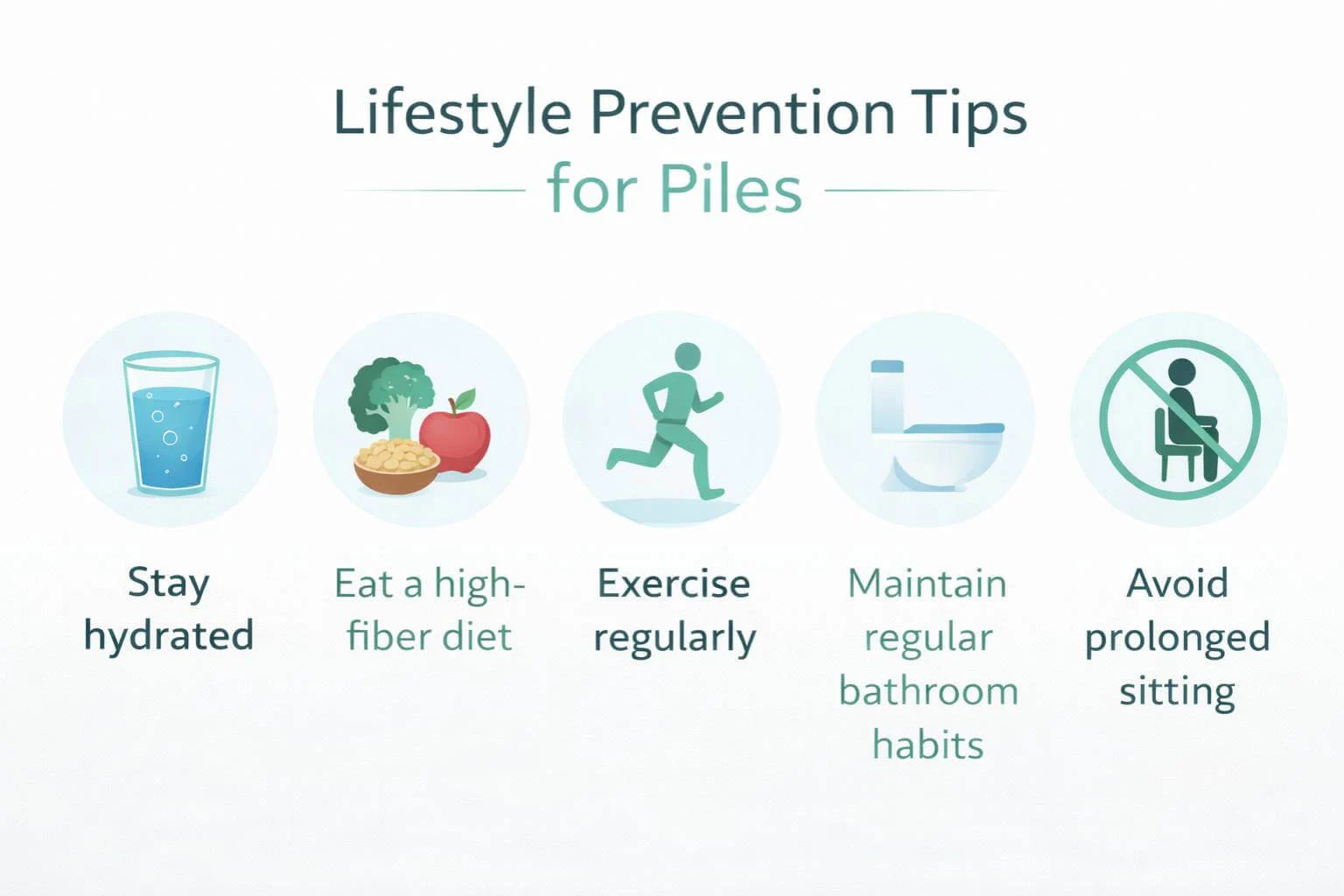 Piles prevention tips