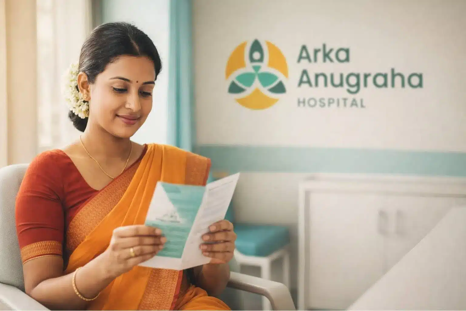 patient reading best age to get pregnant with pcos guide